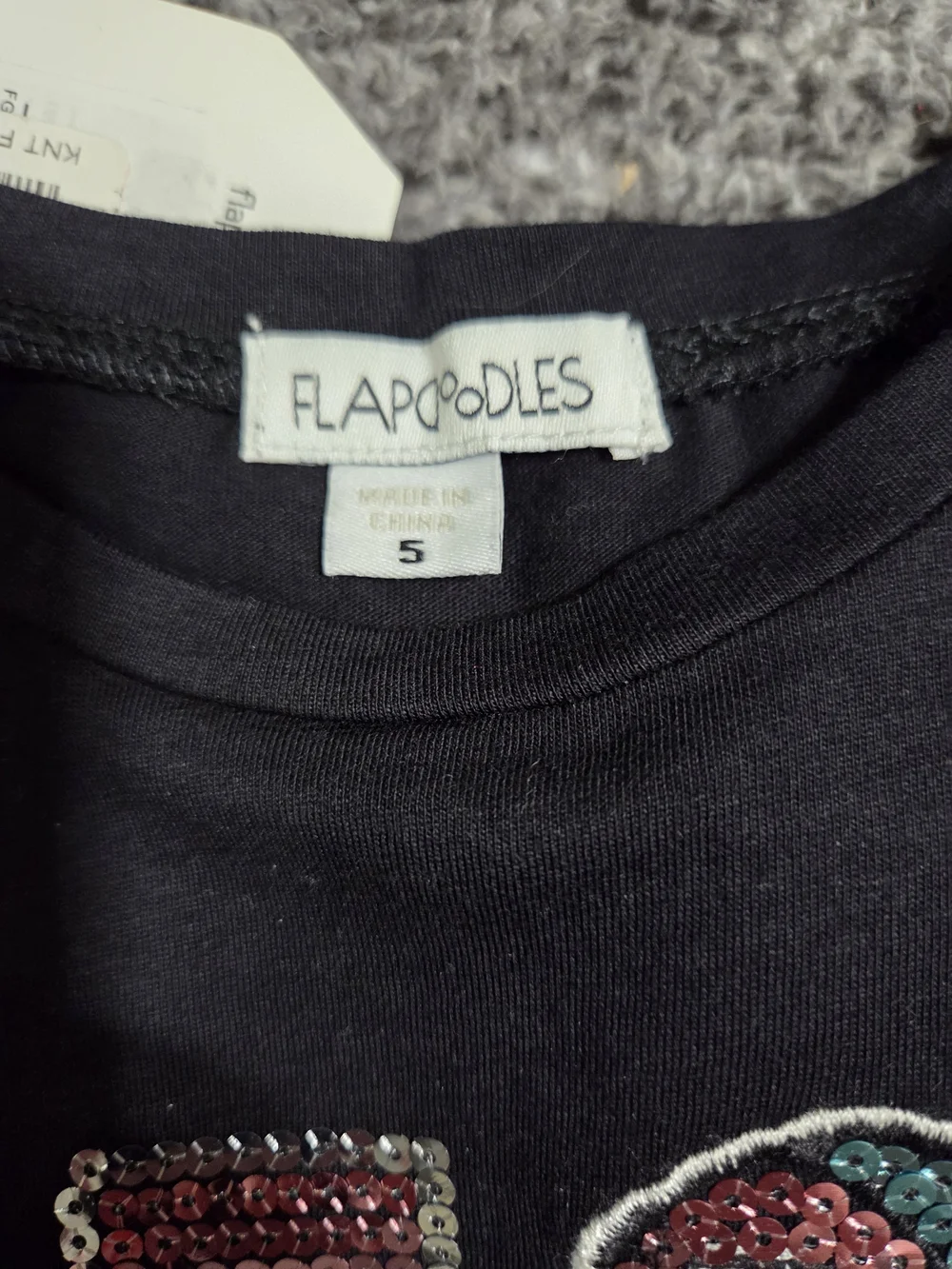 Flapdoodles Black Long Sleeve 